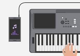 keyboard muziek luisteren
