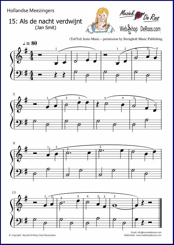 bekende piano muziek