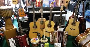 muziekinstrumenten winkel